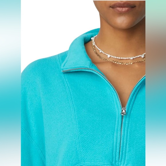NWT The Sincerely Jules/Bandier Holly Half Zip - Picture 4 of 9